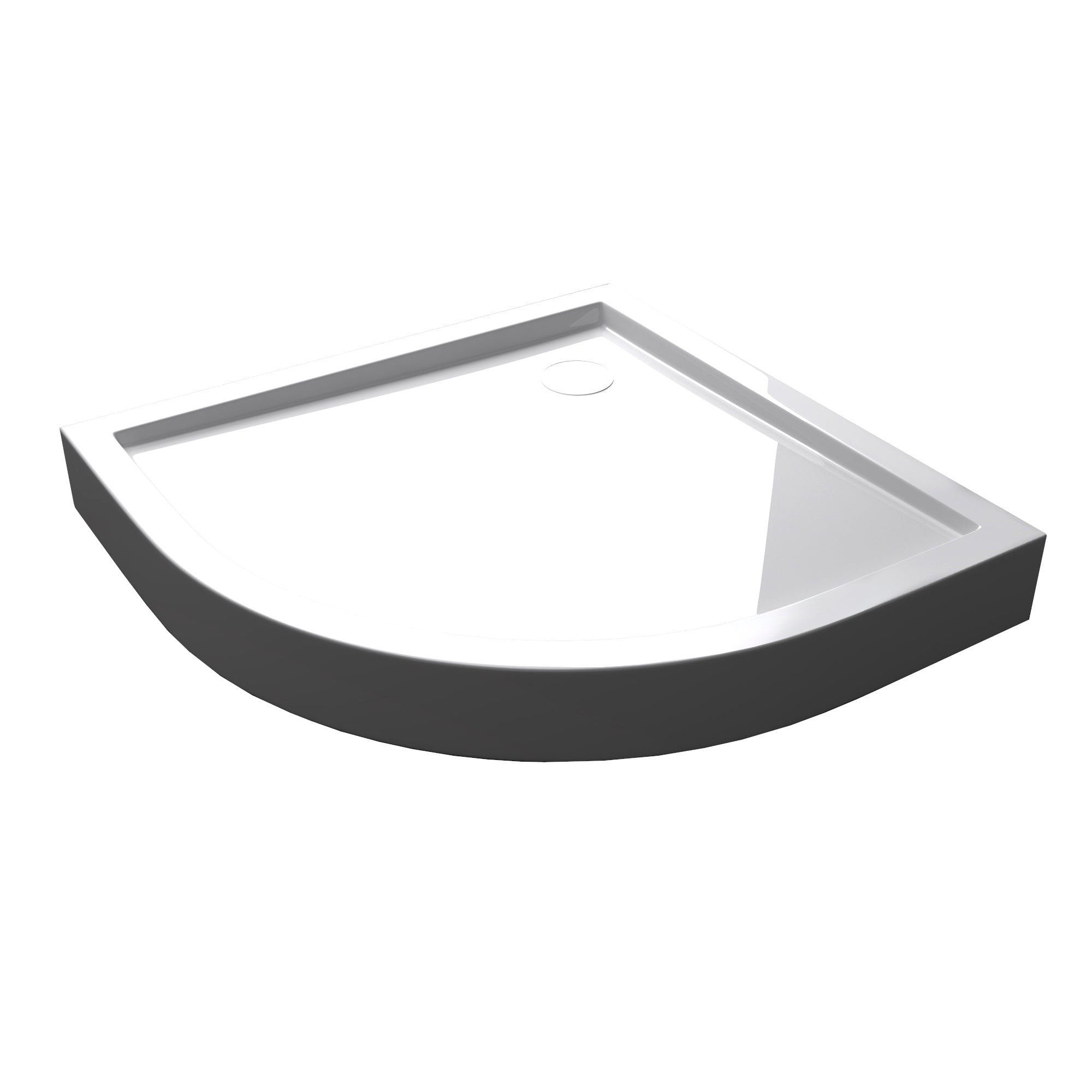 Project Opbouwdouchebak 1/4 Rond 100 x 100 x 14 cm R=550