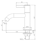 Chrome Zine toiletkraan