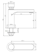 Chrome Delay-Aten toiletkraan