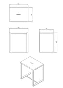 Faece-Black stoel Just-Solid-Steel Zwart