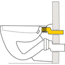 PE aansluitbuis 55mm L=118mm No: 3077