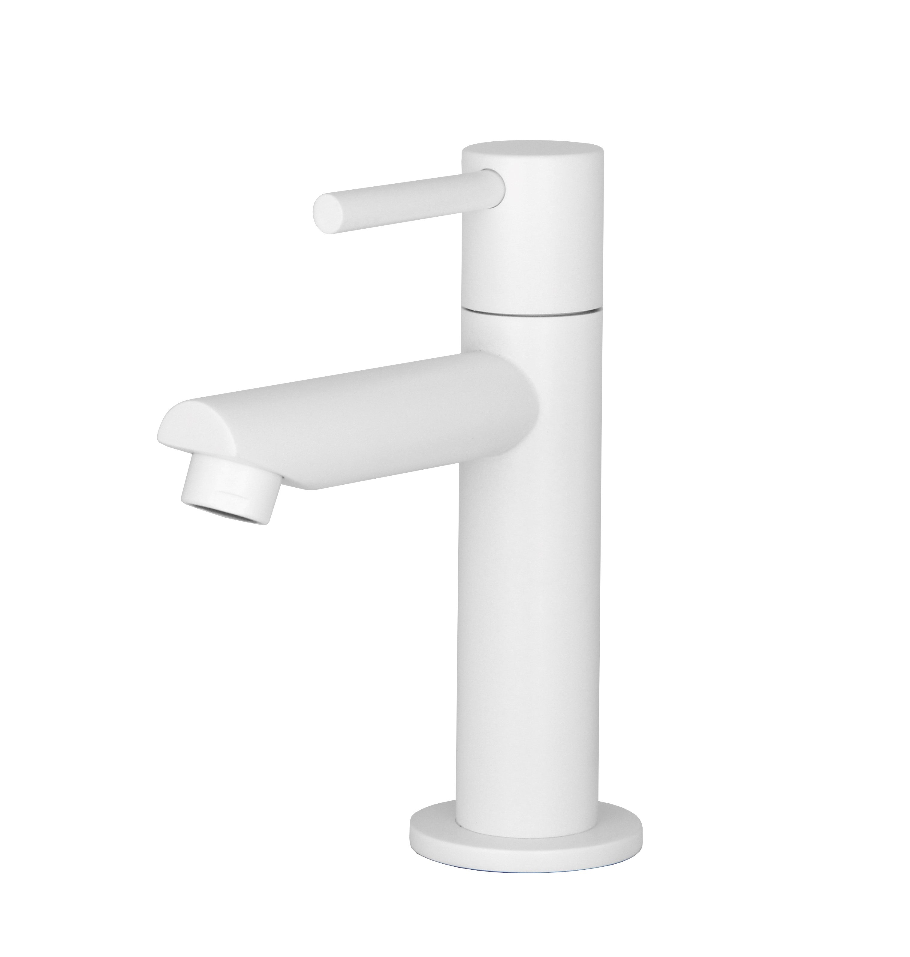 White Fonteinkraan Mat-Wit