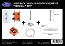 One-Pack inbouw-regendoucheset Verona-P-300