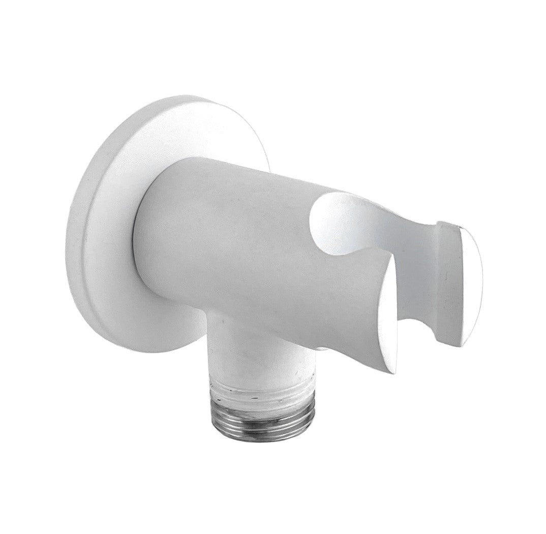 White Opsteek Muuraansluiting Mat Wit