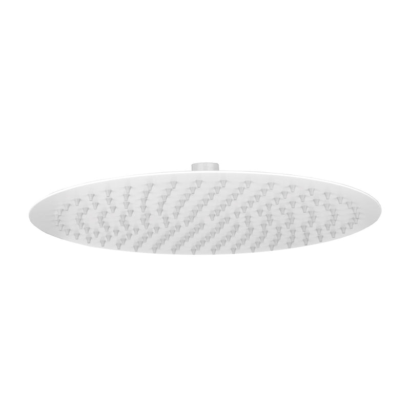 White regendouche rond 300 mm mat-wit