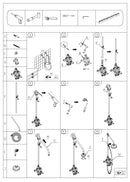 Liberty Canterbury nostalgische thermostatische regendouche-opbouwset