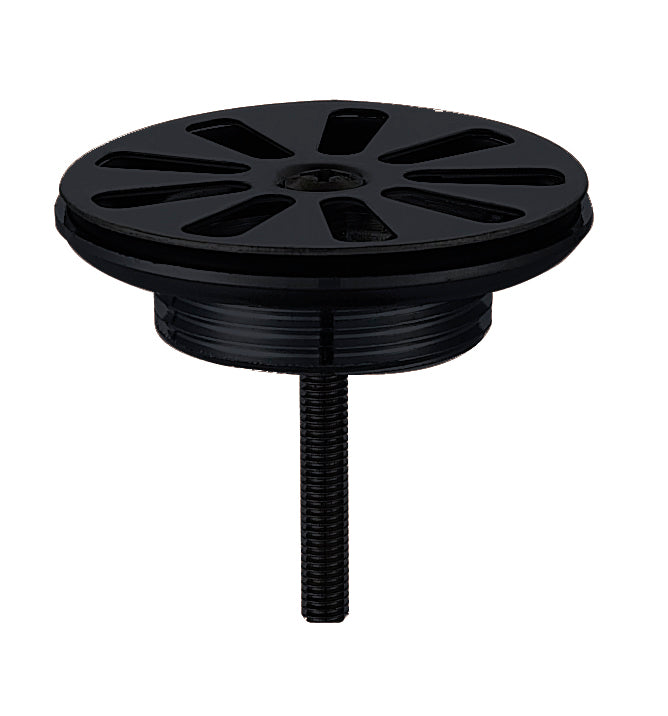 Nero-Open-Rooster-Black Afvoerplug 5/4 Mat Zwart