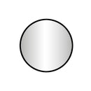 Goslar-Nero ronde spiegel Ã˜80cm mat-zwart