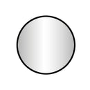 Goslar-Nero ronde spiegel Ã˜100cm mat-zwart