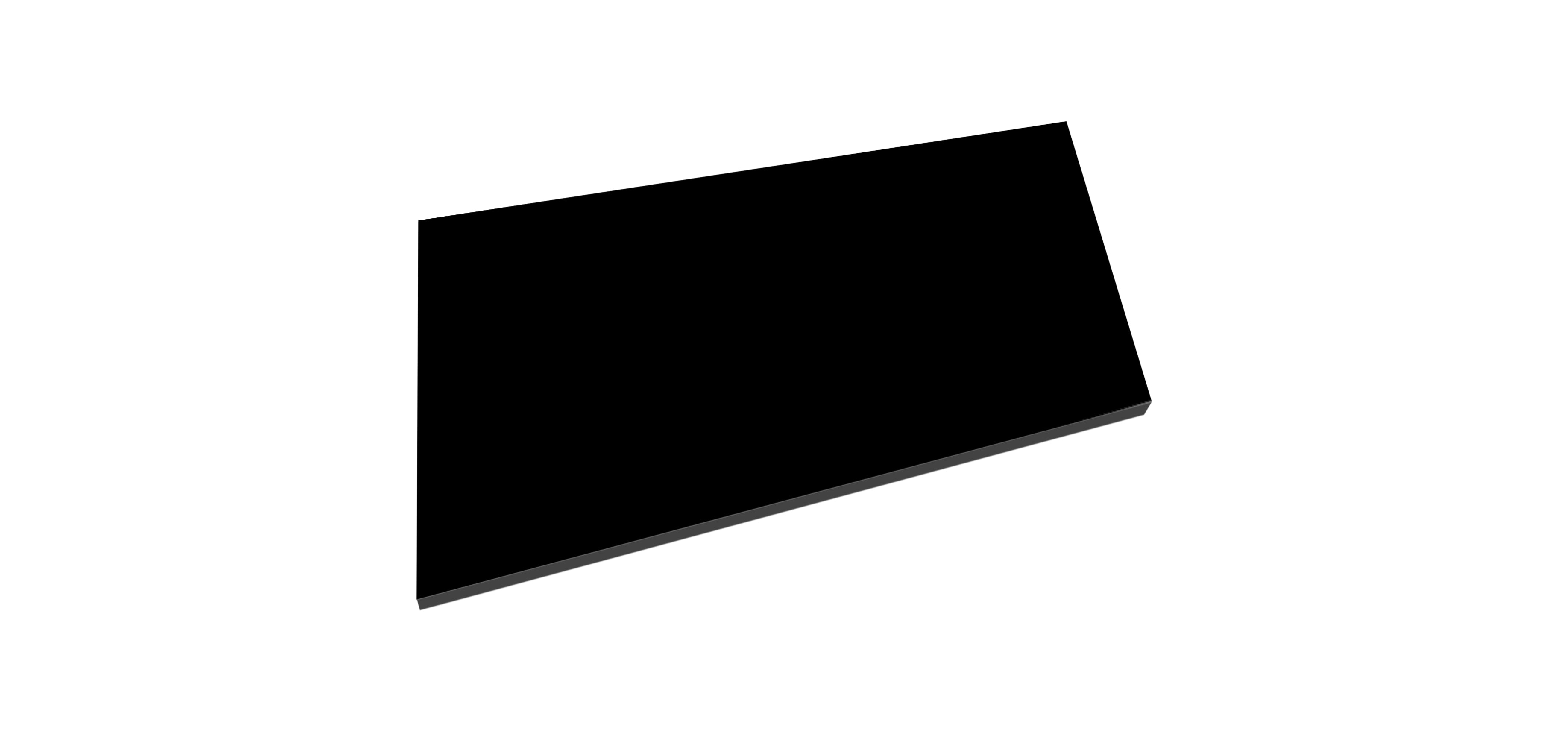 meubelblad tbv. Rigatti & Beauty-60 Mat-zwart