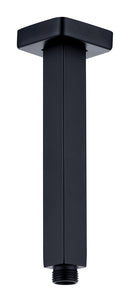 Nero-Muka plafondbeugel vierkant 20 cm mat-zwart