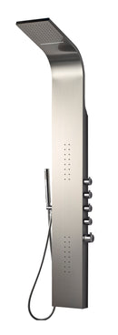 Bridel douchepaneel 1650x220 mm RVS-304