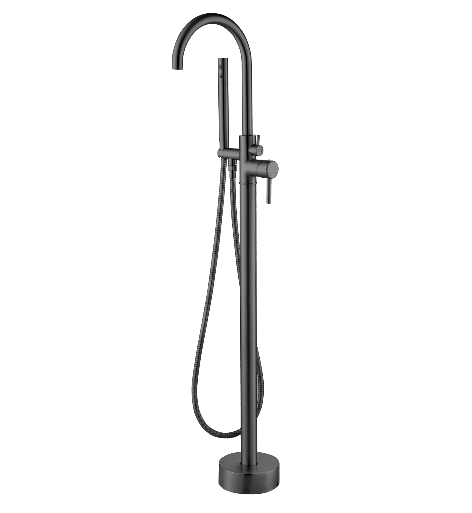 Moya vrijstaande badkraan H=119 cm gunmetal