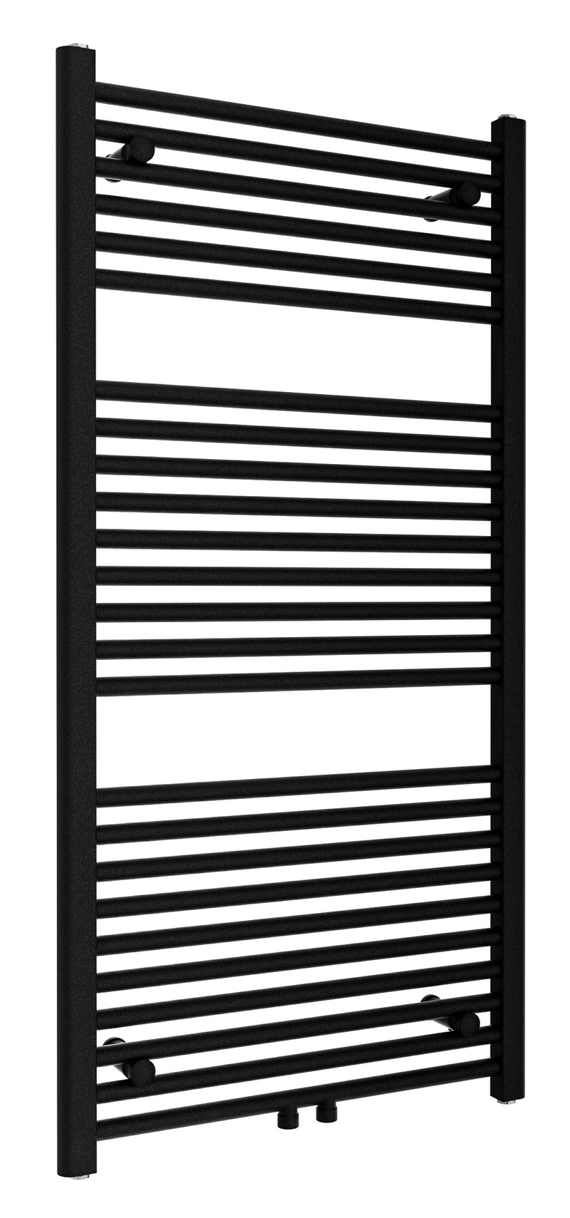 Zero-Black radiator Zwart 729 W 1200x600mm