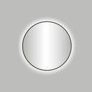 Moya VenetiÃ«-Thin ronde spiegel incl. led verlichting Ã˜60cm gunmetal