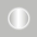 White VenetiÃ«-Thin ronde spiegel incl. led verlichting Ã˜60cm mat-wit