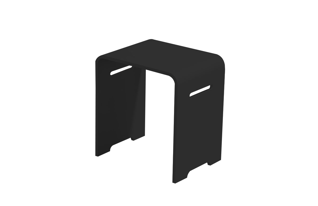 Beauty-Black Stoel Just-Solid Zwart