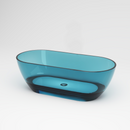 Color Transpa-Blue vrijstaand bad 170x78x56cm