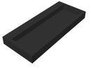 Nero-Opera-100 wastafel Just-Solid 100x42x10cm Zwart