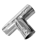 Chroom T-verbindingsstuk tbv: muurstang Erico inloopdouche