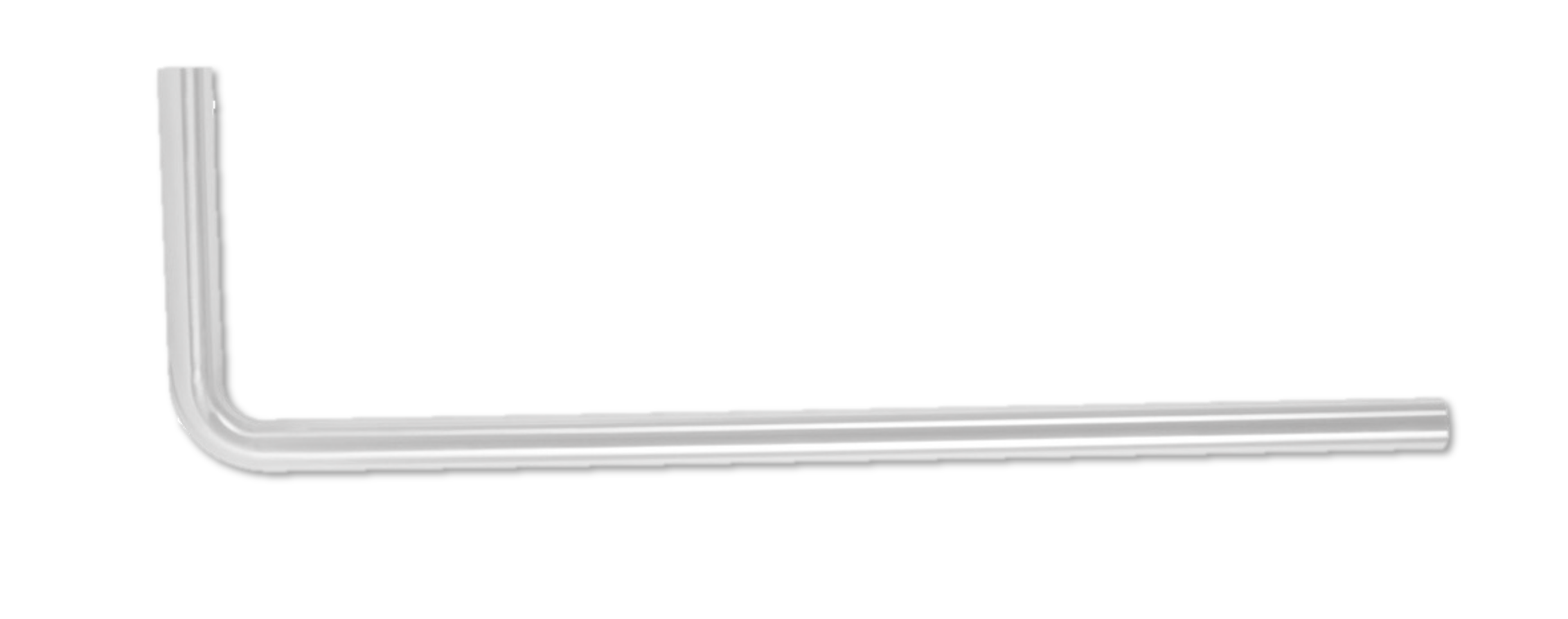 White Vloerbuis 800x200x32 mm Mat Wit