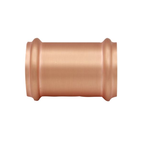 Lyon sok (koppelstuk) 32mm rosÃ©-mat-goud