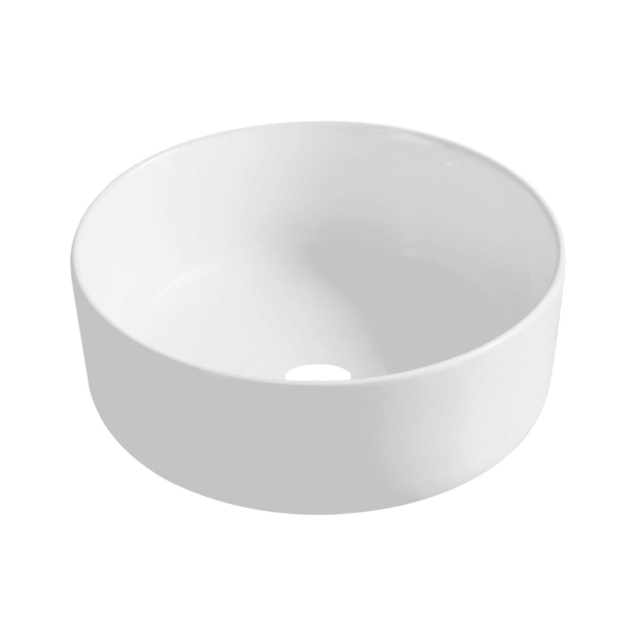Breela Opbouw Waskom Ø 40,5cm x H=15cm Mat Wit