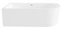 Living-Links Half Vrijstaand Hoekbad 180x80x60cm