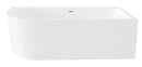 Living-Rechts Half Vrijstaand Hoekbad 180x80x60cm
