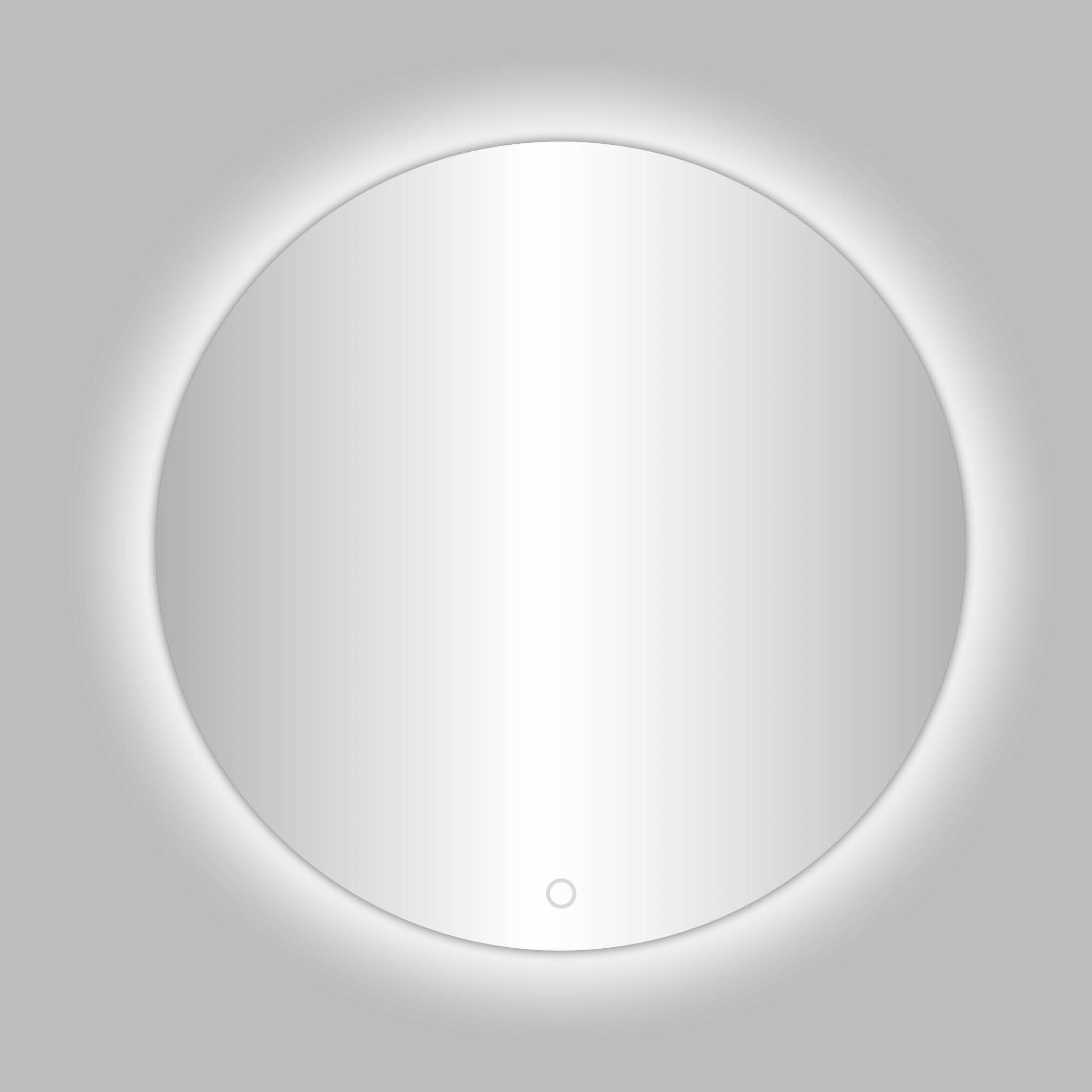 Badkamerspiegel Best Design Ingiro Ø Ø 120 cm Neutraal — met LED-verlichting
