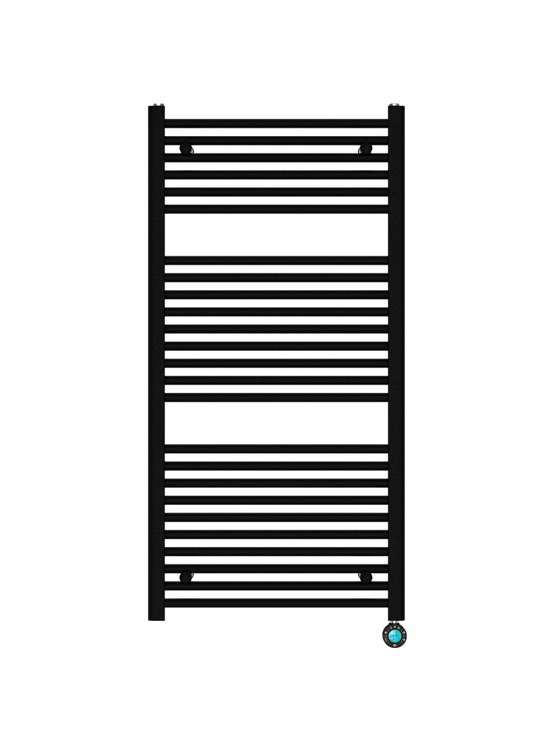 Senden-Black Elektrische Radiator Zwart 640 W 1200x600mm