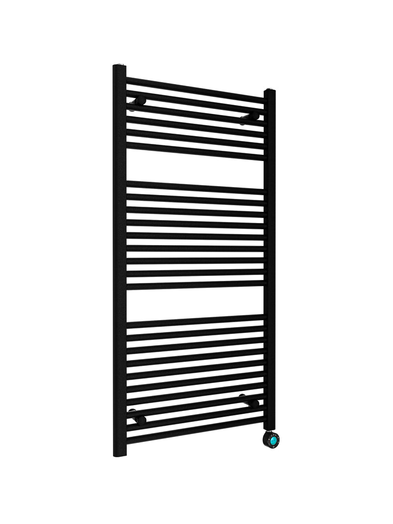 Senden-Black Elektrische Radiator Zwart 640 W 1200x600mm