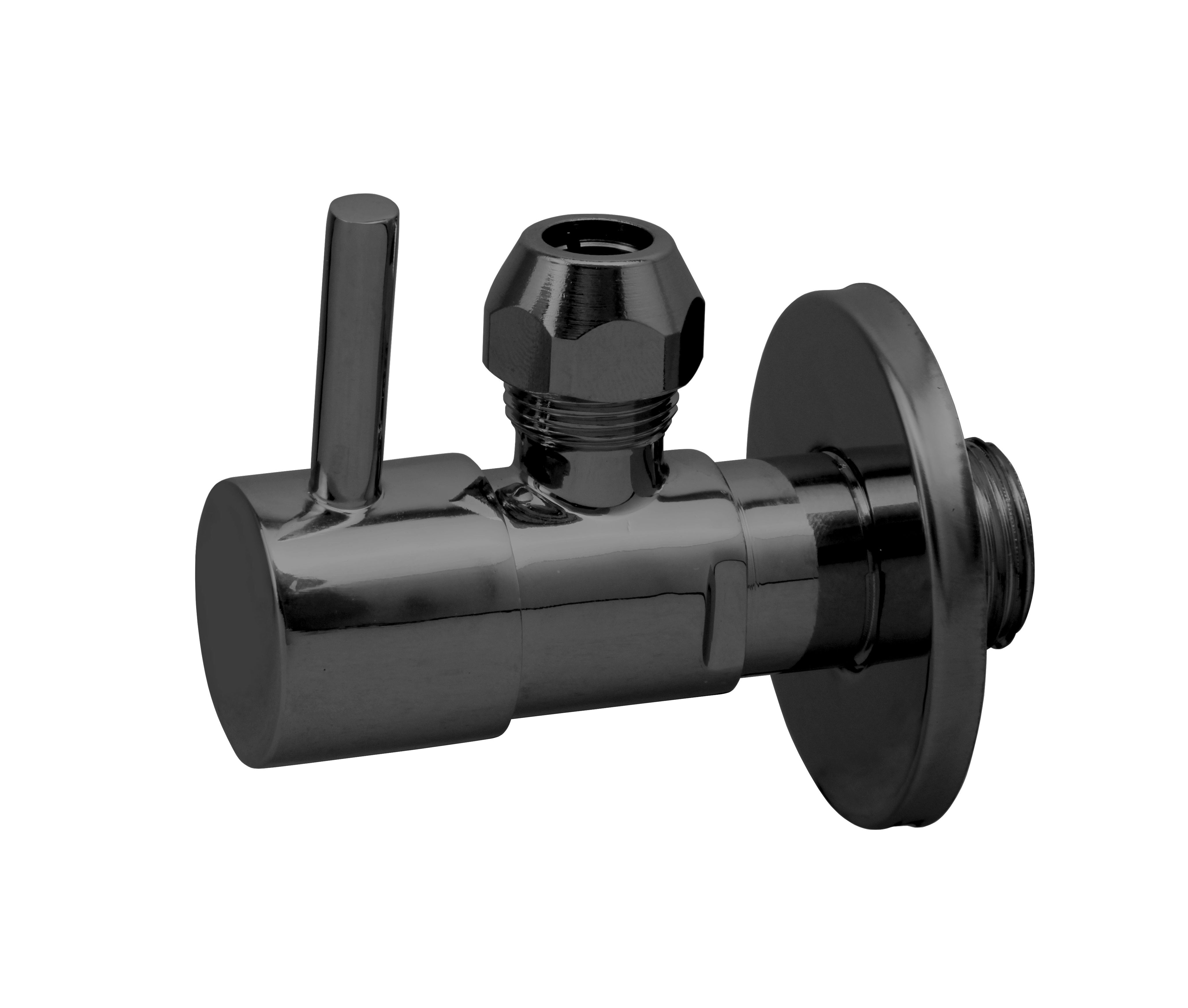 Moya-Solara hoekstopkraan 1/2 x 3/8 (10 mm knel) Gunmetal