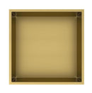 Nancy Kaya inbouwnis 30.5x30.5x7 cm mat-goud