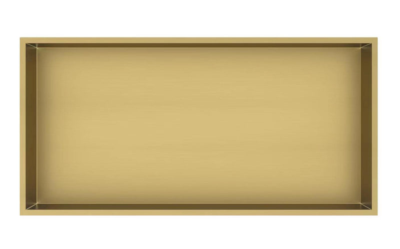 Nancy Lotus inbouwnis 61x30.5x7 cm Mat-goud