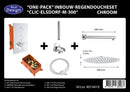 One-Pack inbouw-regendoucheset Clic-Elsdorf-M-300