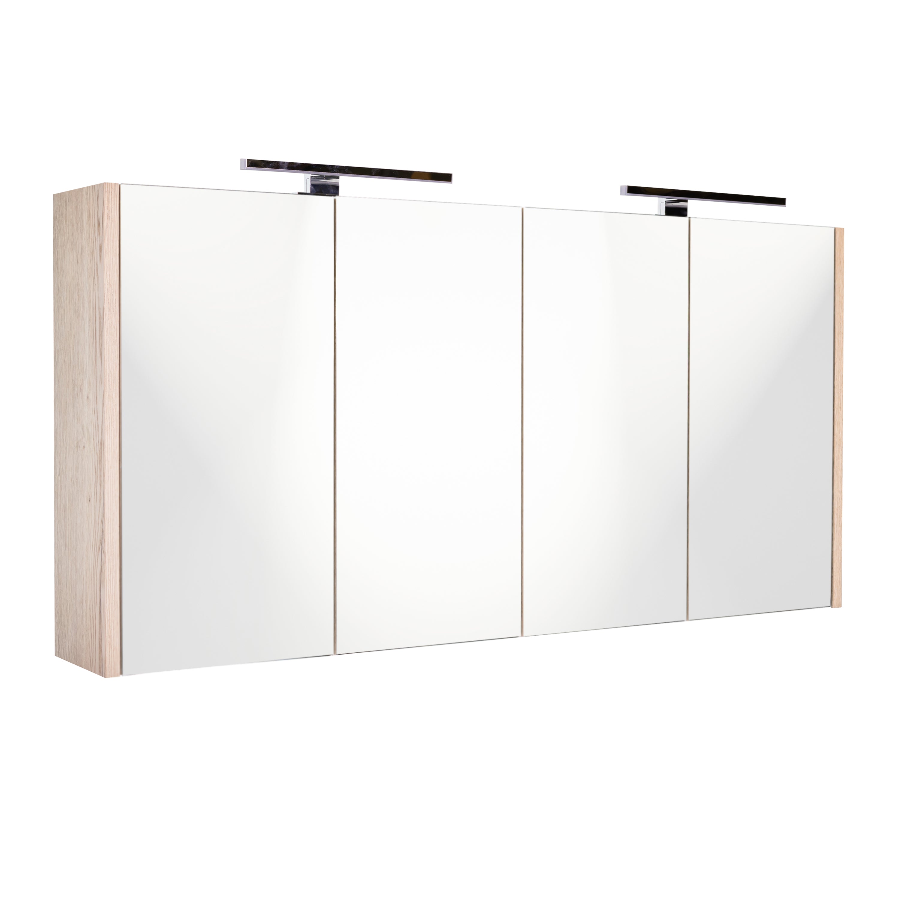 Spiegelkast Best Design Happy Halifax 120×60 cm Neutraal — met LED-verlichting