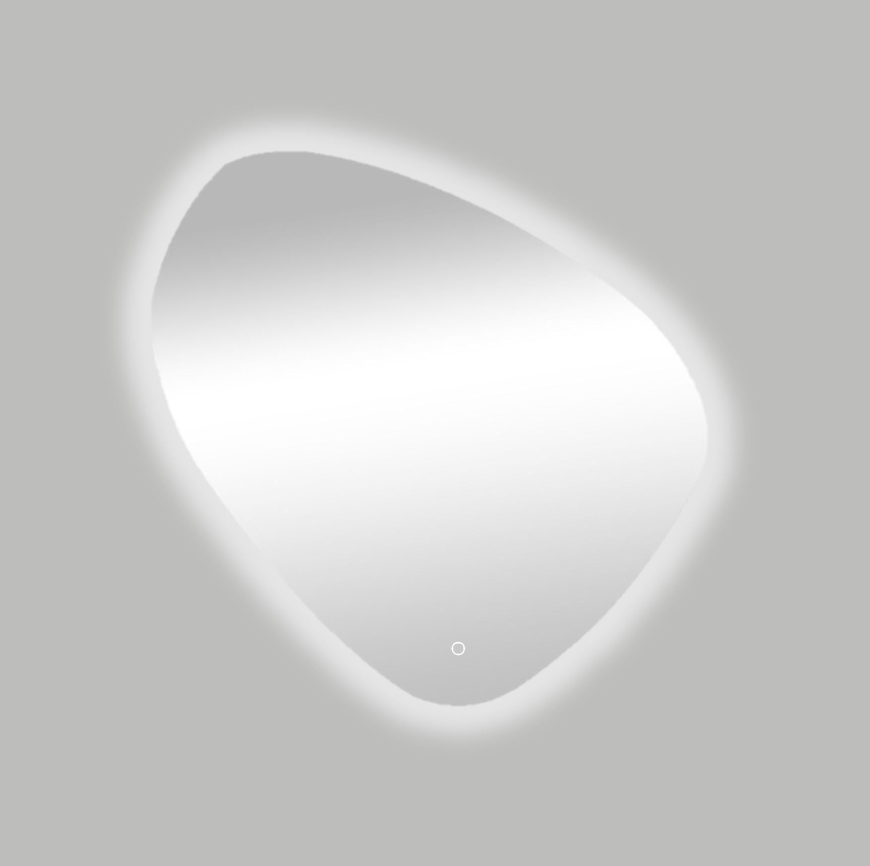 Ballon spiegel incl. led verlichting 120x120cm