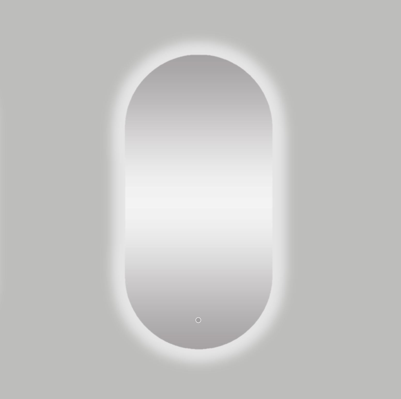 Seldy ovale spiegel incl. led verlichting B=50 cm x H=100 cm