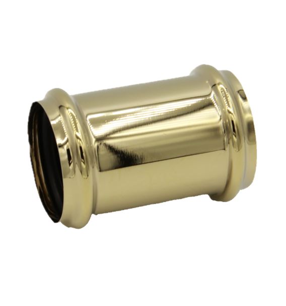 Nancy Sok (koppelstuk) 32mm Glans-Goud