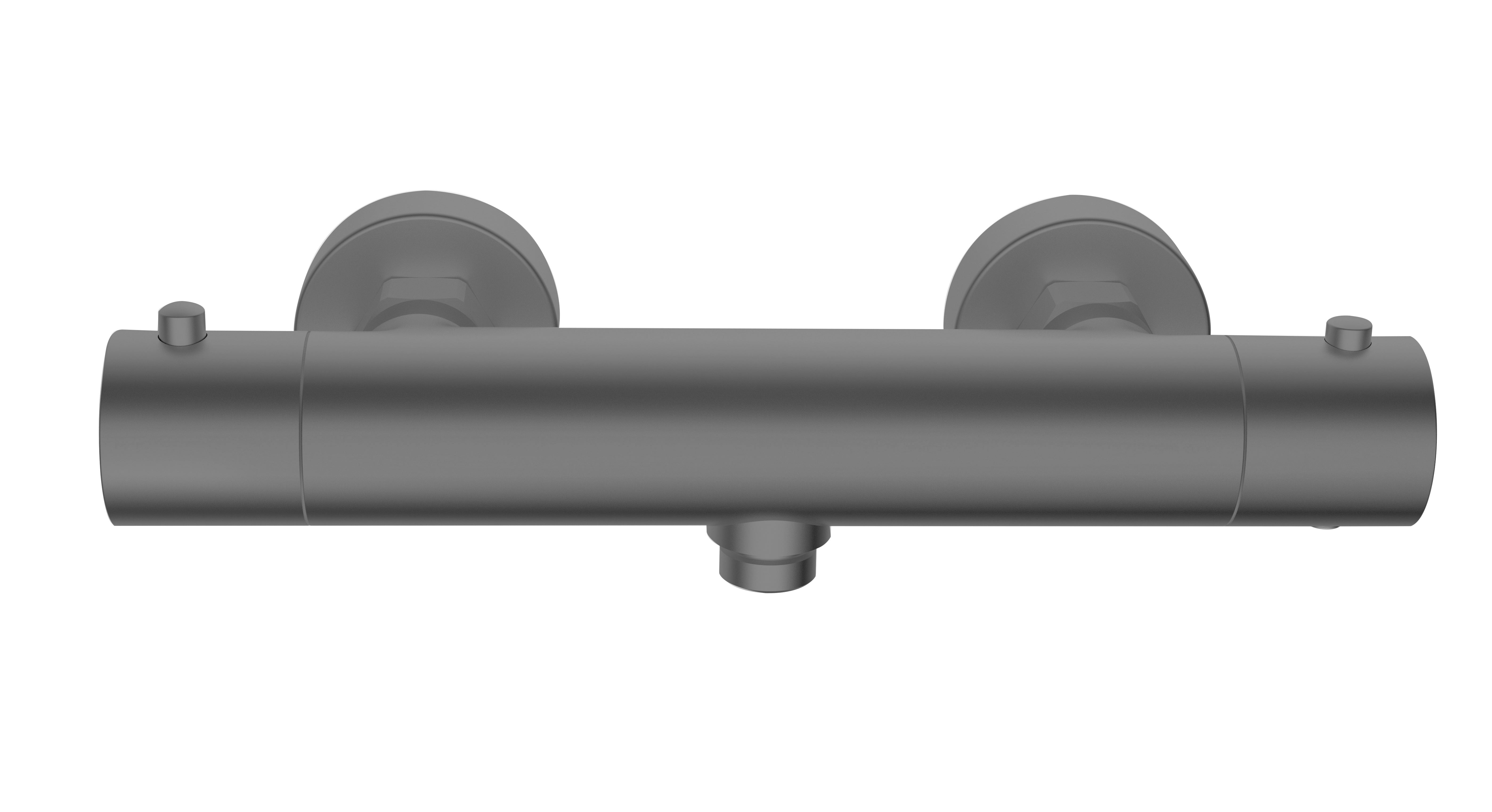 Moya Opbouw Douchethermostaat Gun Metal