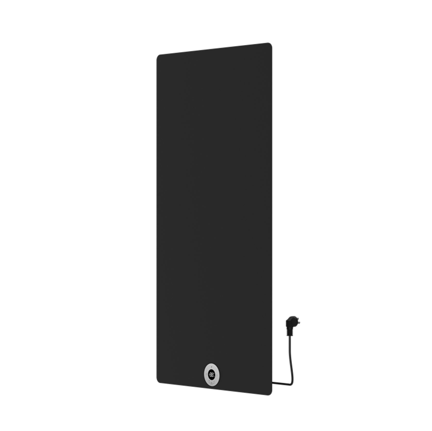Brenner-Black Elektrische Radiator Mat Zwart 750W 1200x600mm