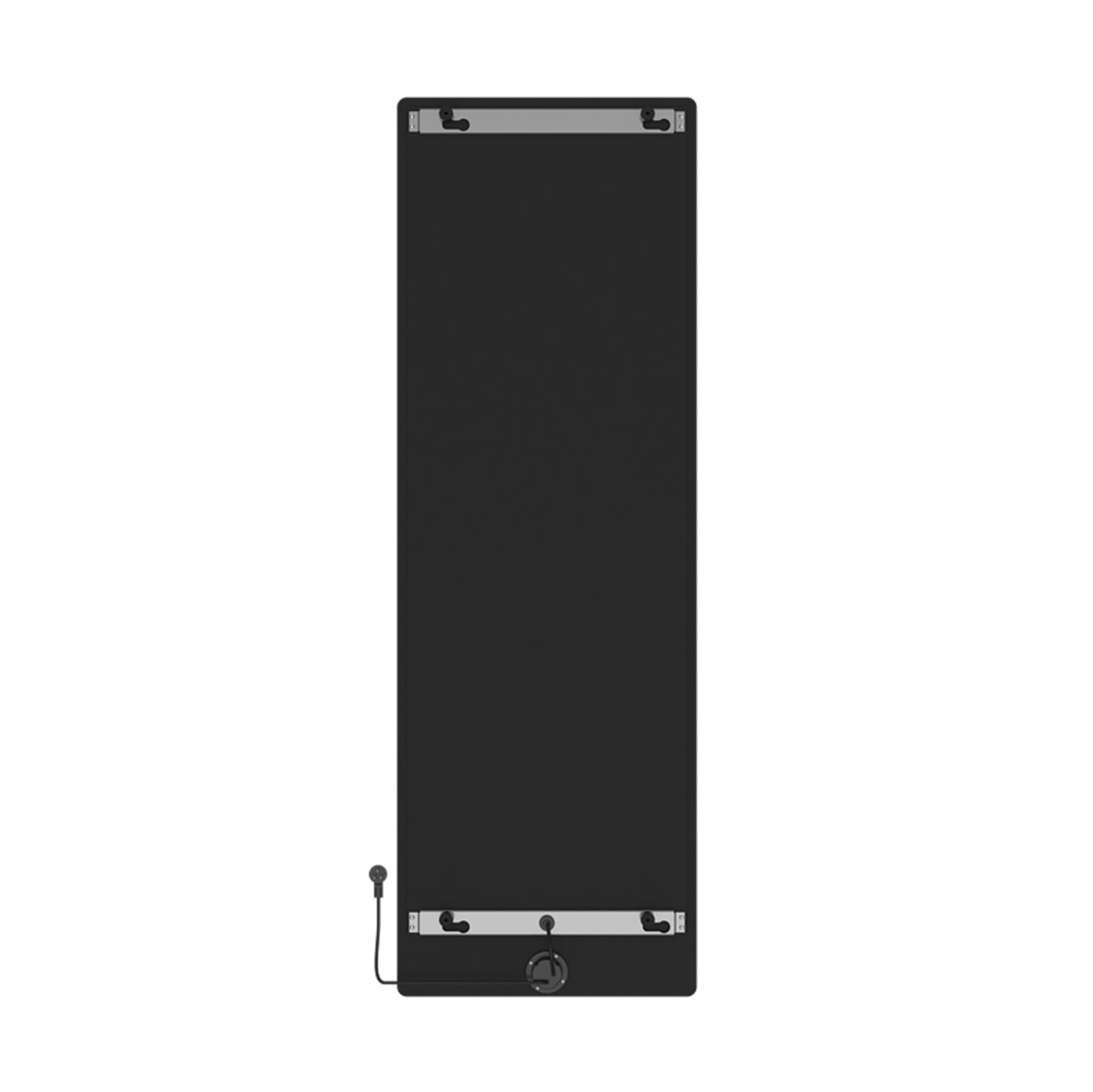 Brenner-Black Elektrische Radiator Mat Zwart 1200W 1800x600mm