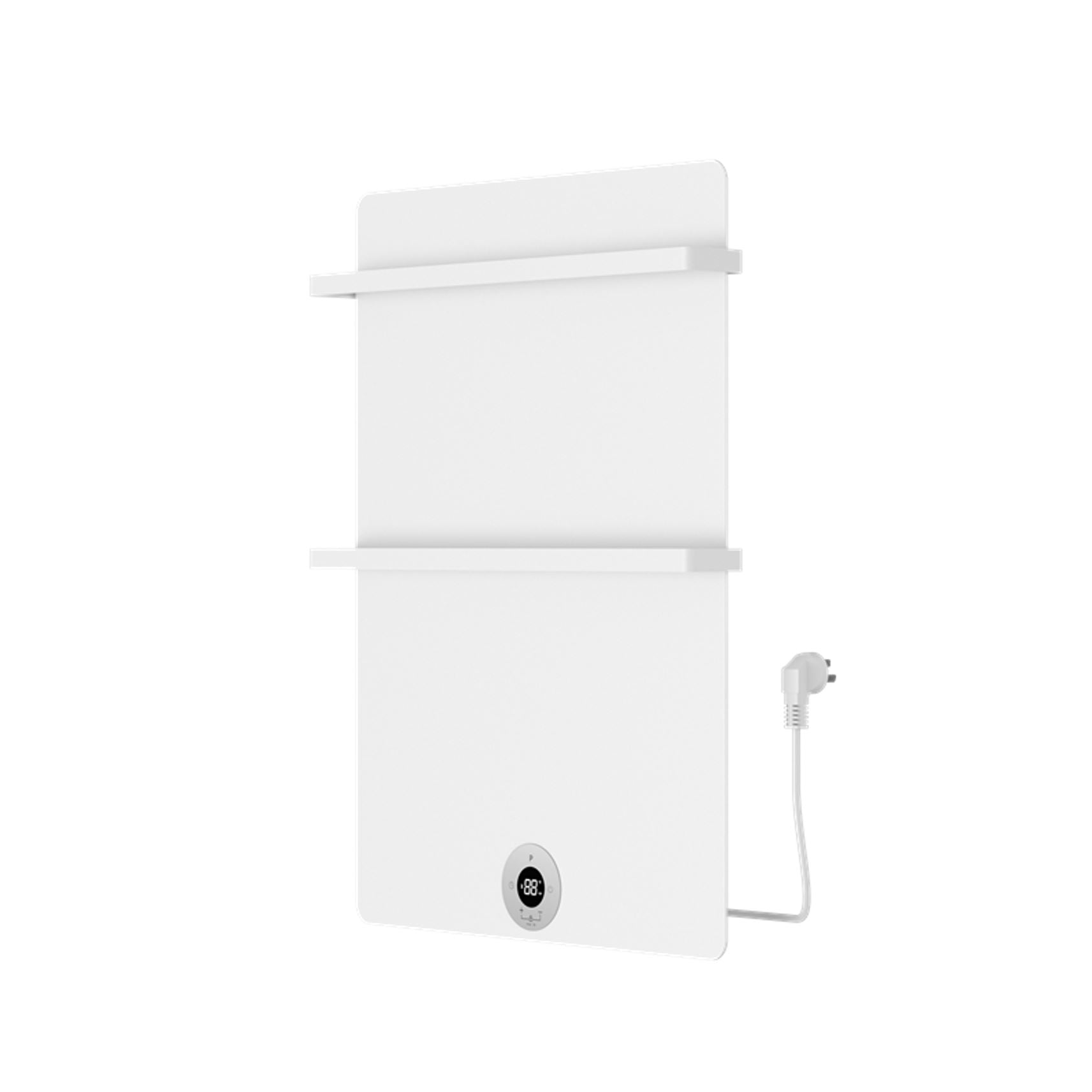 Brenner-White Elektrische Radiator Mat Wit 300W 700x500mm