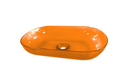 Opbouw-Waskom Color Transpa-Orange 54 x 34 x 12 cm
