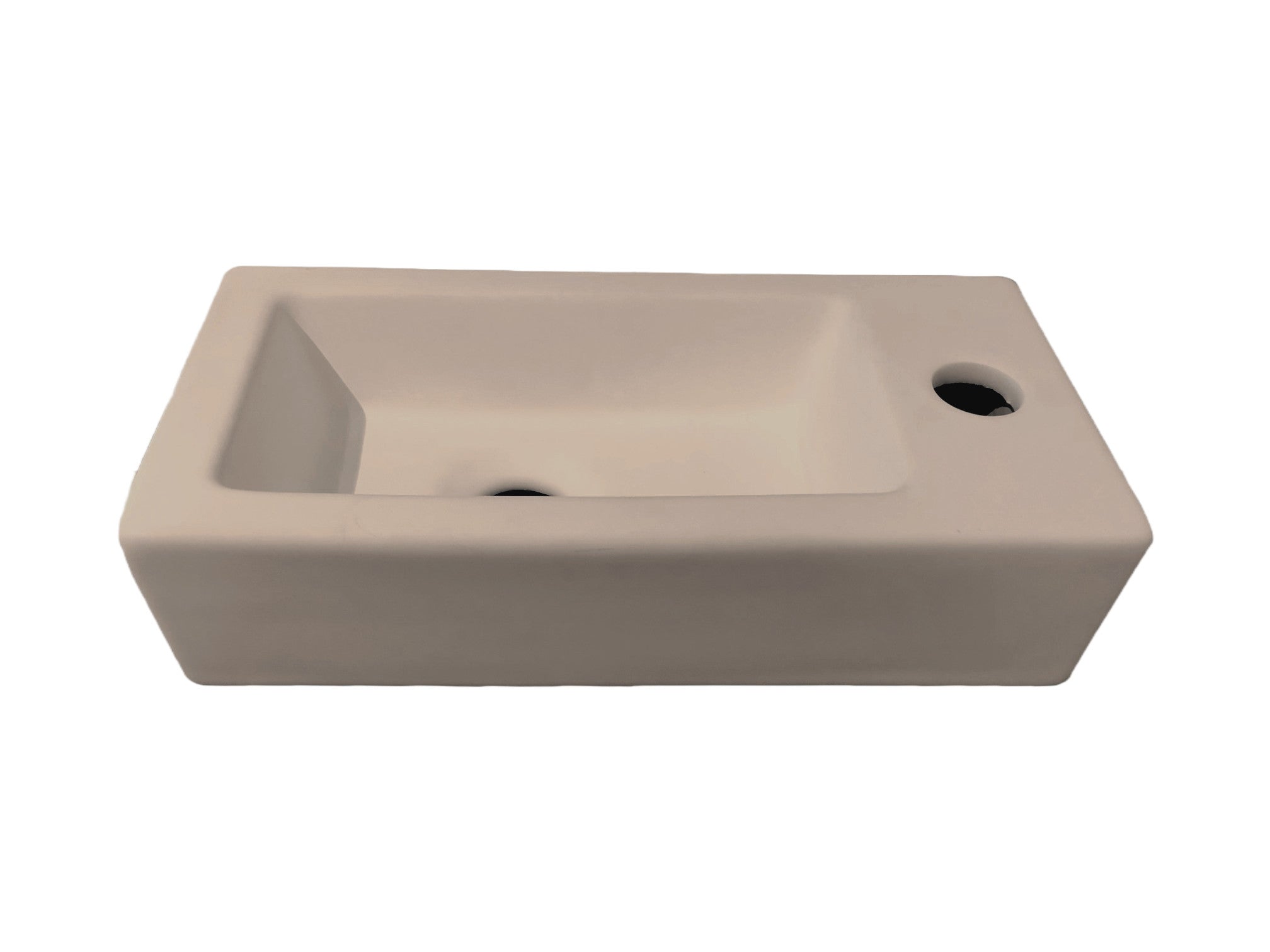 Farnetta Fontein Rechts 37 x 18 x 9 cm Mat-Khaki