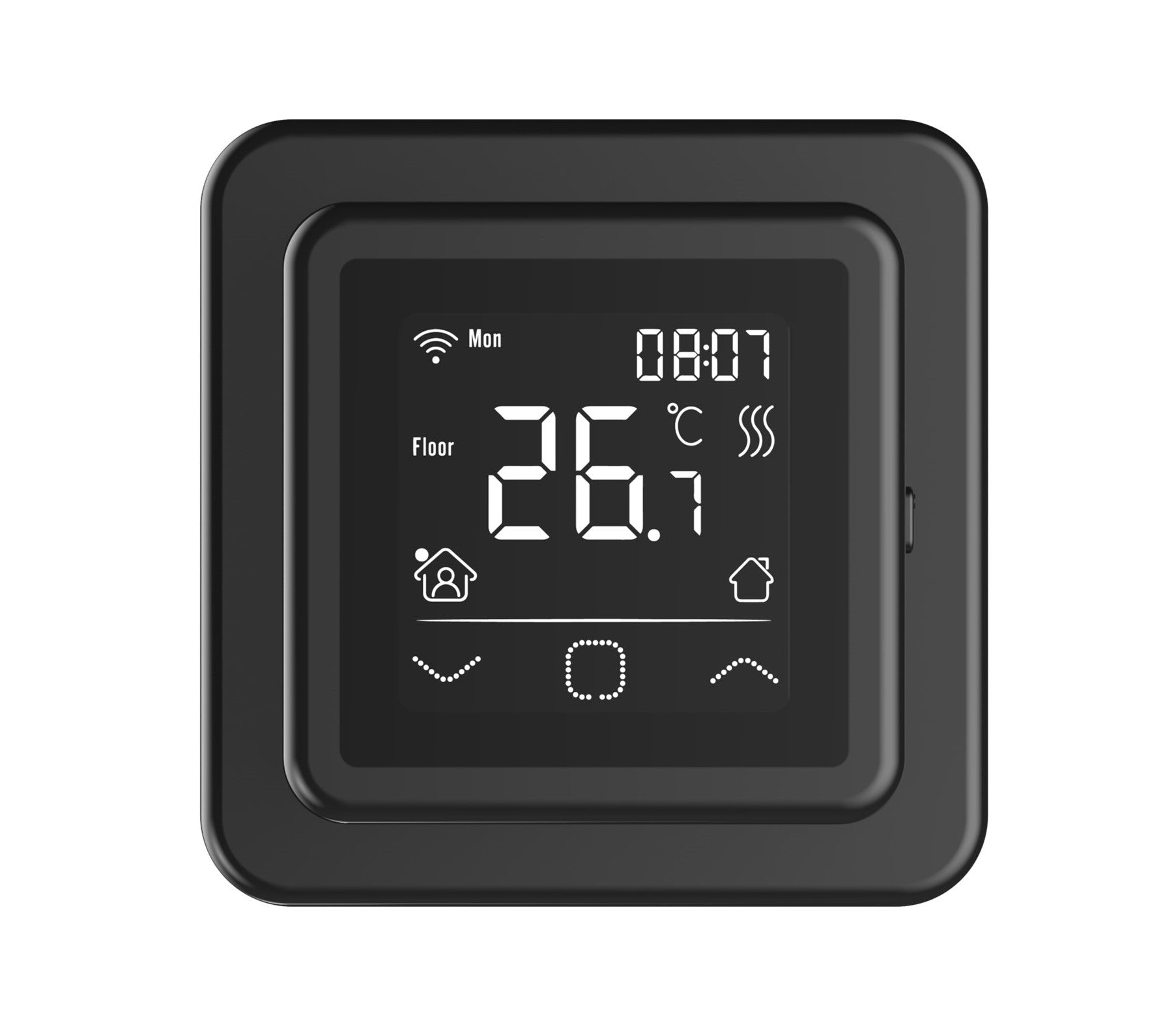 W-touch-black digitale inbouw klokthermostaat incl. Wifi
