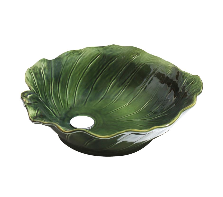 Leaf-Green Opbouw Waskom Diam: 475 mm