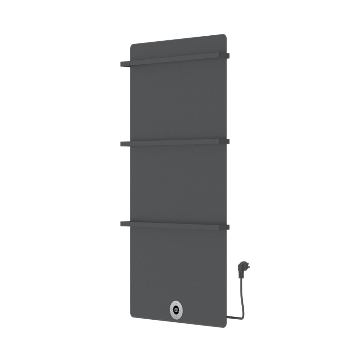 Brenner-Concrete Elektrische Radiator Beton-Grijs 750W 1200x600mm