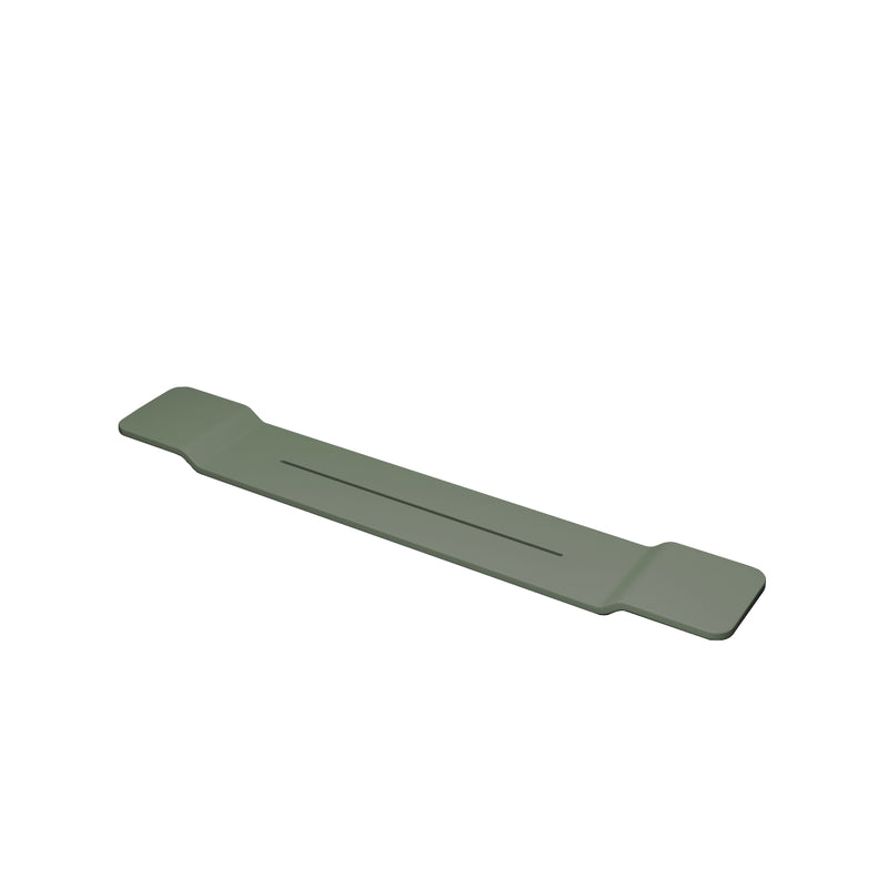 Hinza badplank solid-surface army green 950 x 150 mm